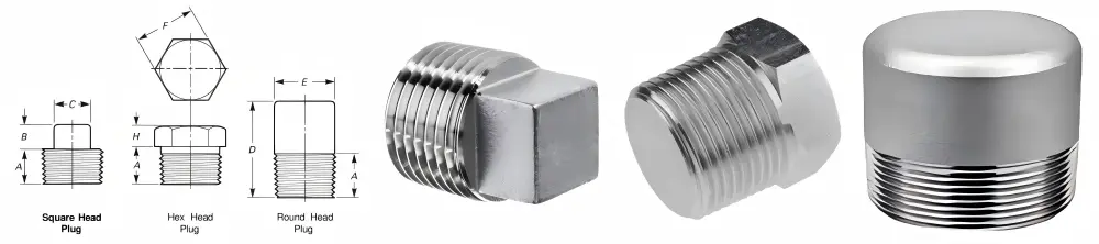 ASME B16.11 Plug