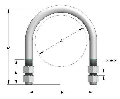 Carbon Steel U Bolt